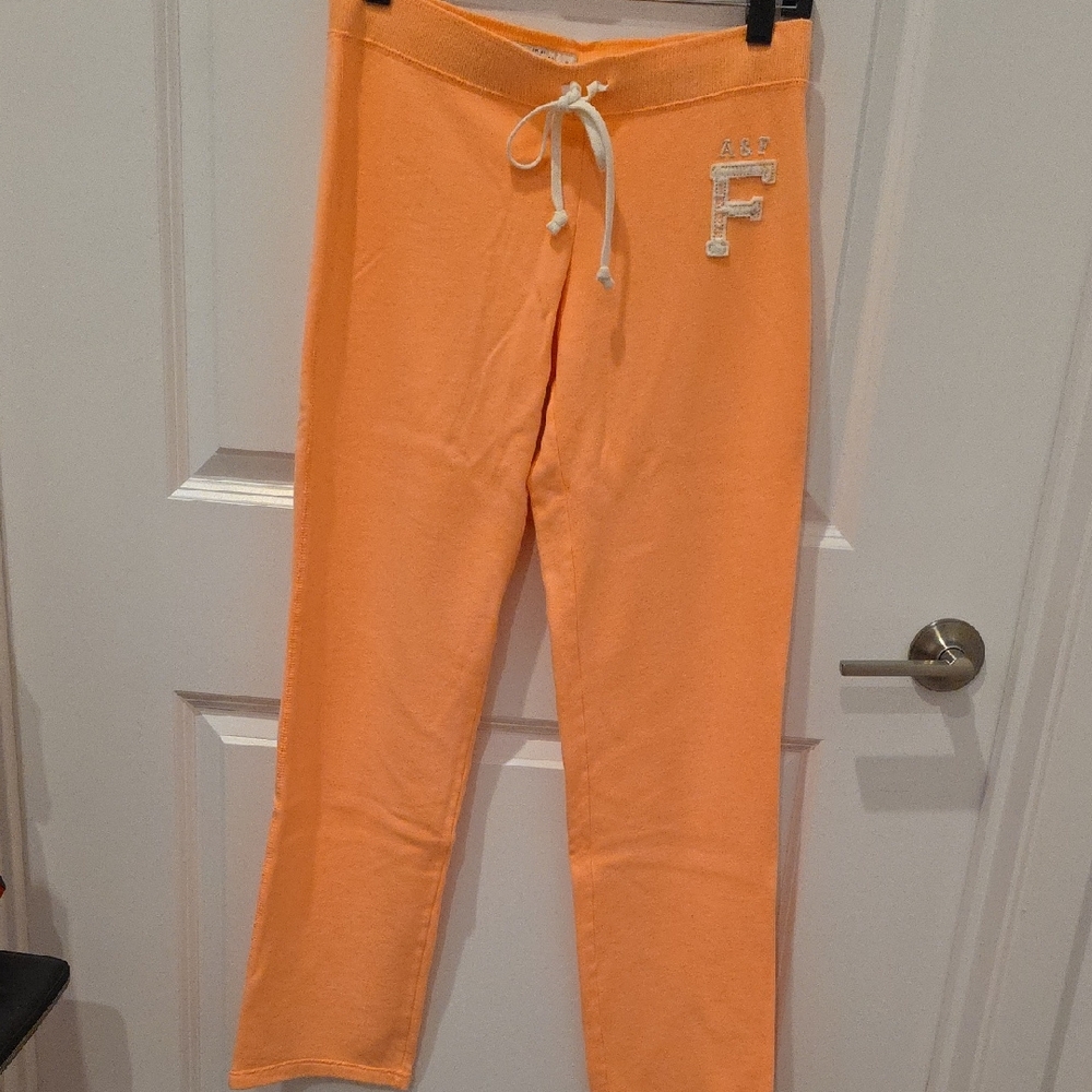 Neon Orange Sweatpants
